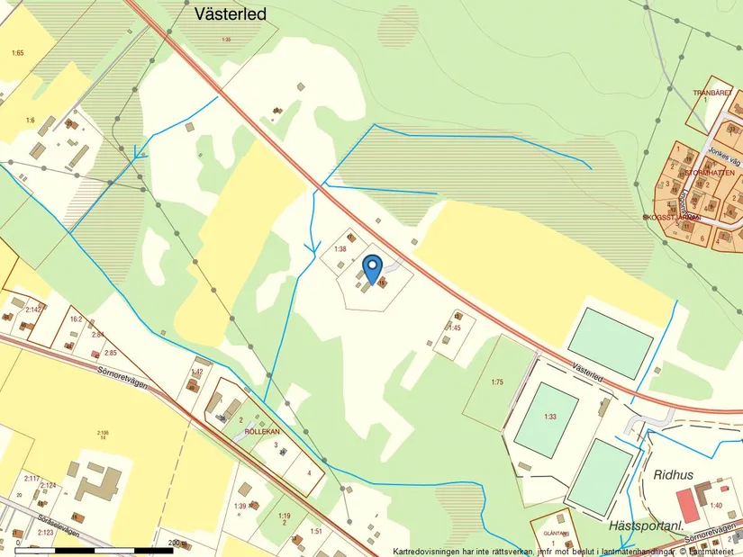 Villa, Västerled 15, Åsele