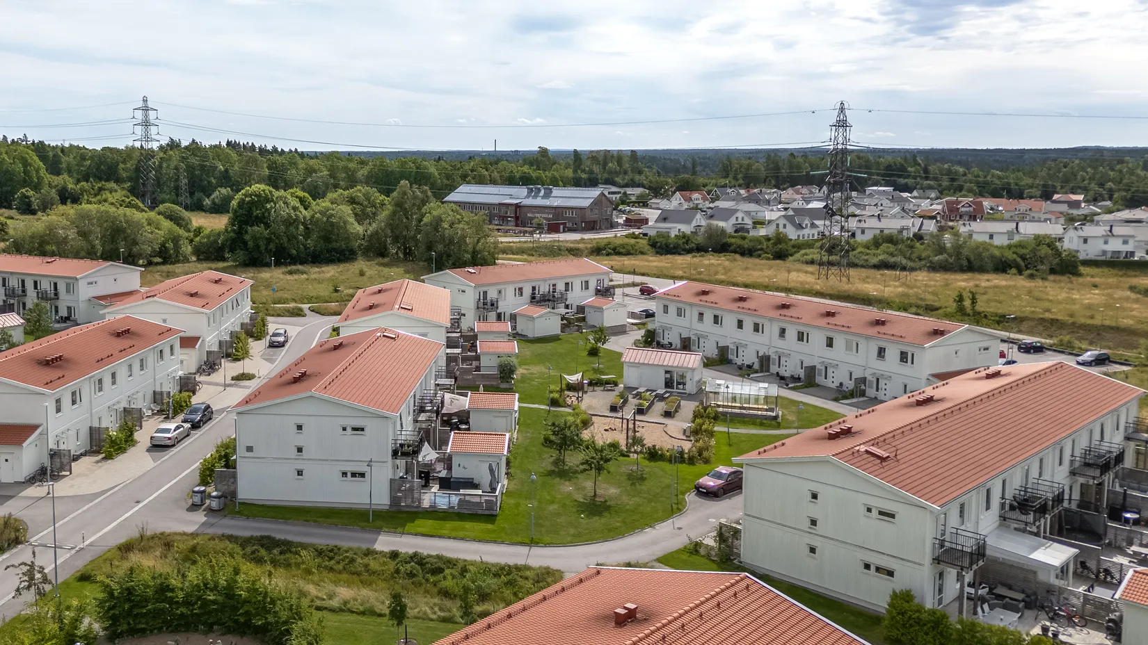 Radhus, Gravensteinervägen 43, Hälltorp, Trollhättan