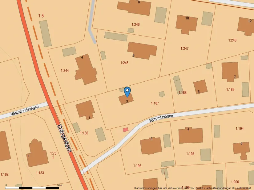 Tomt, Sjötomtavägen 3, Ekängen, Linköping