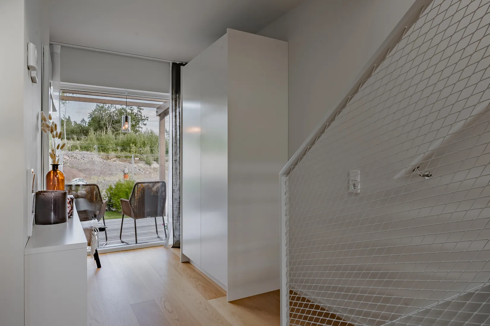 Radhus, Haga skogsväg 28, Göteborgsudden, Karlstad