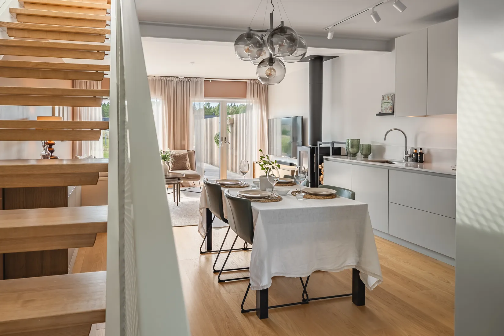 Radhus, Haga skogsväg 28, Göteborgsudden, Karlstad