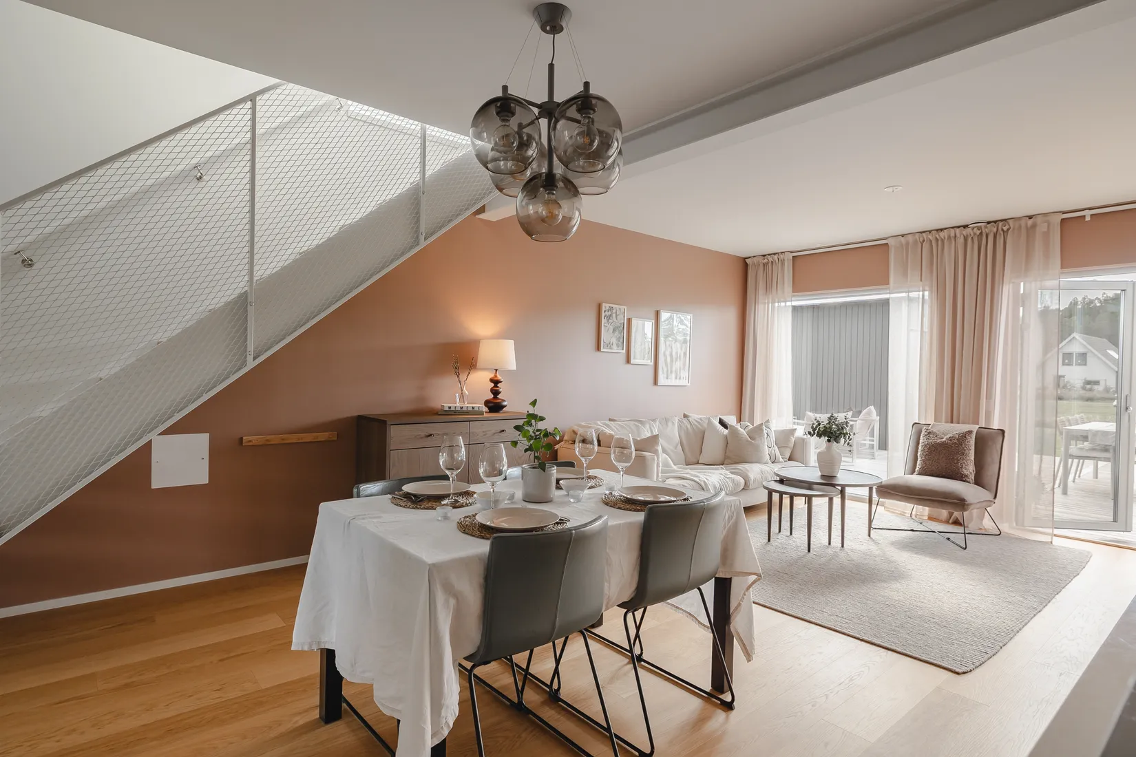 Radhus, Haga skogsväg 28, Göteborgsudden, Karlstad