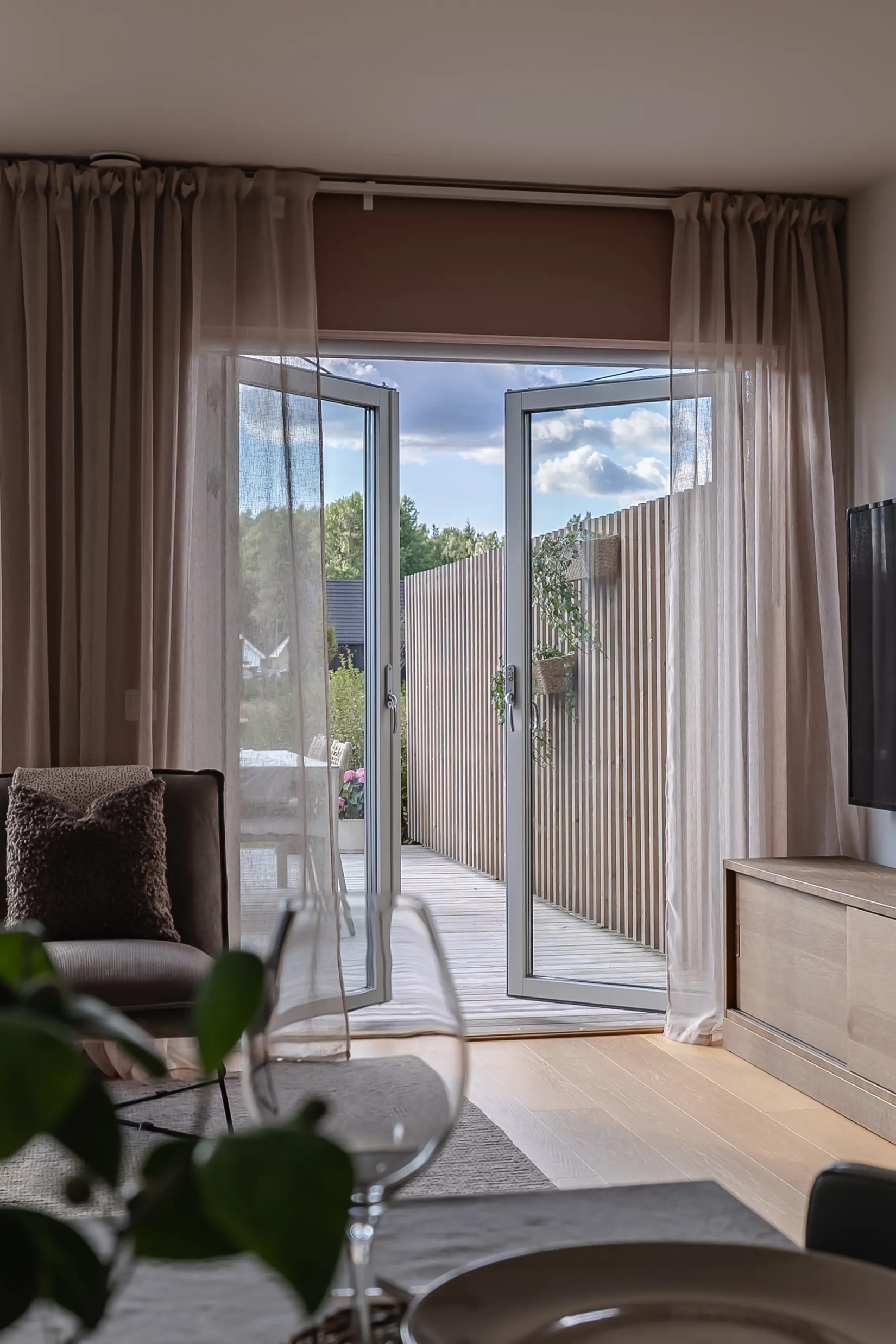 Radhus, Haga skogsväg 28, Göteborgsudden, Karlstad