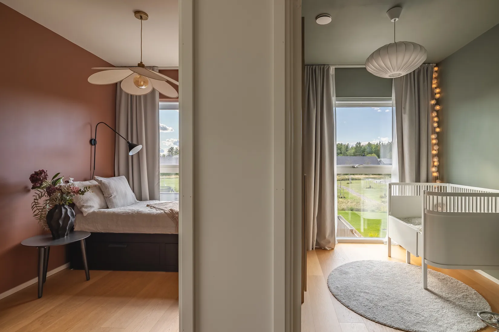Radhus, Haga skogsväg 28, Göteborgsudden, Karlstad