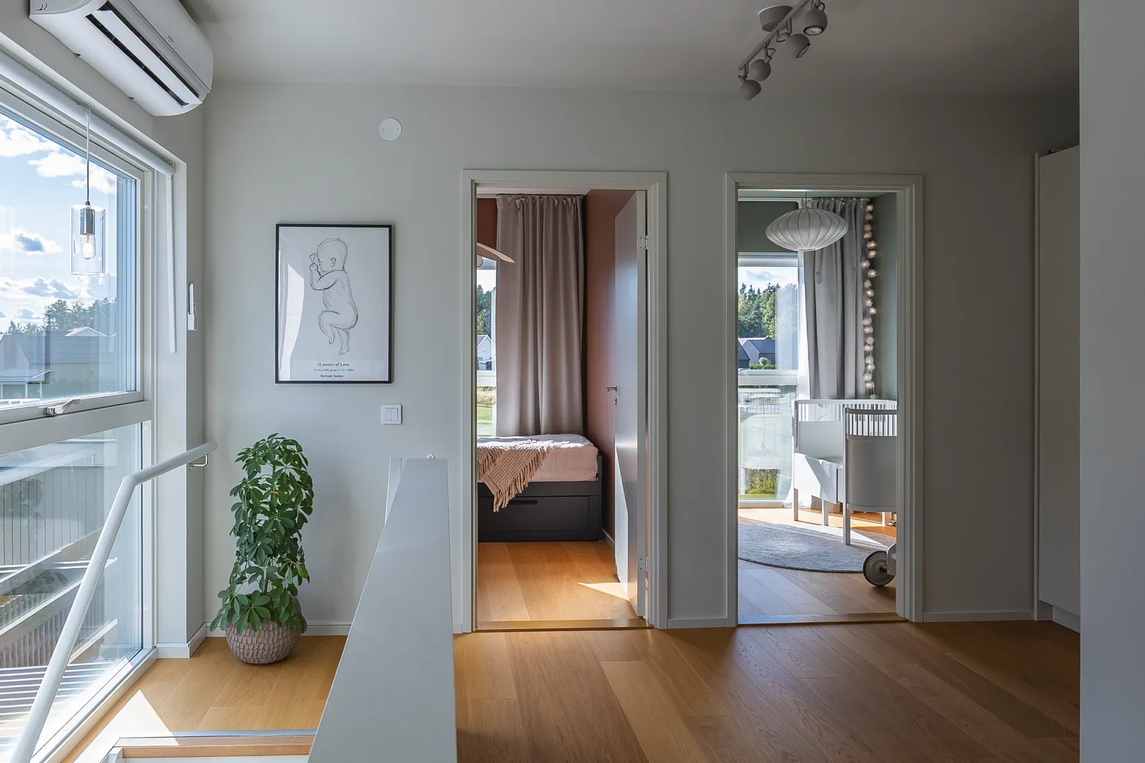 Radhus, Haga skogsväg 28, Göteborgsudden, Karlstad