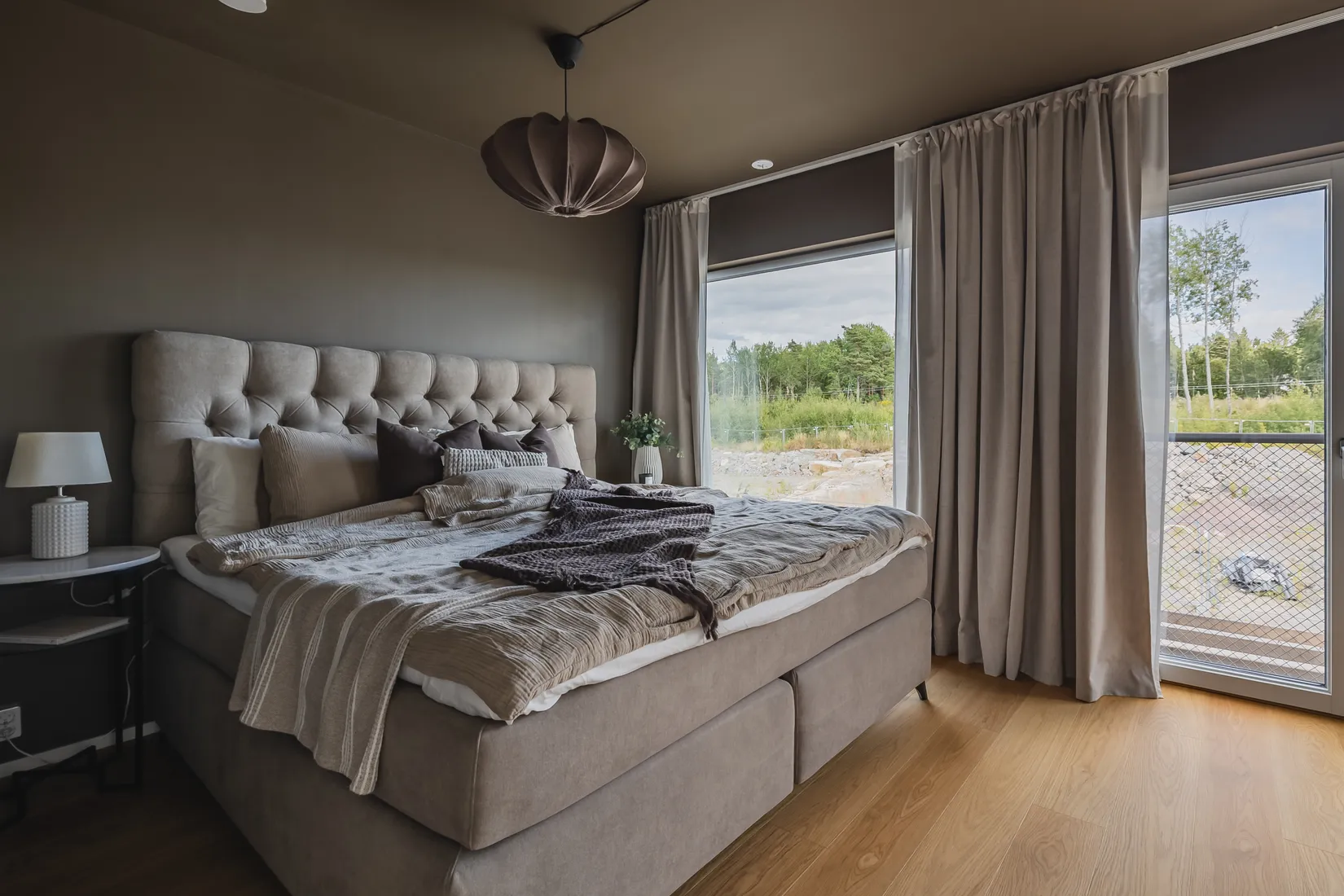 Radhus, Haga skogsväg 28, Göteborgsudden, Karlstad