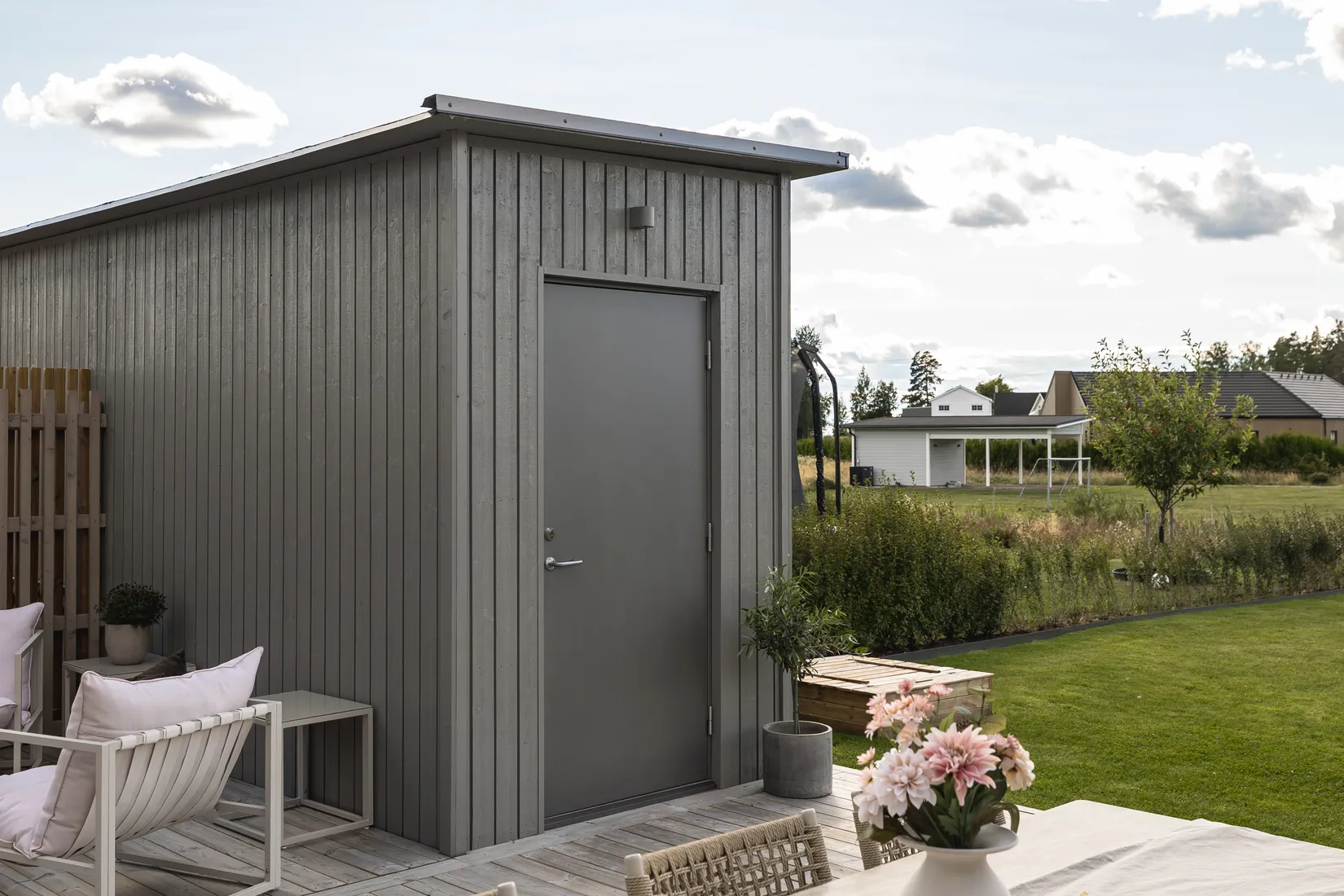 Radhus, Haga skogsväg 28, Göteborgsudden, Karlstad