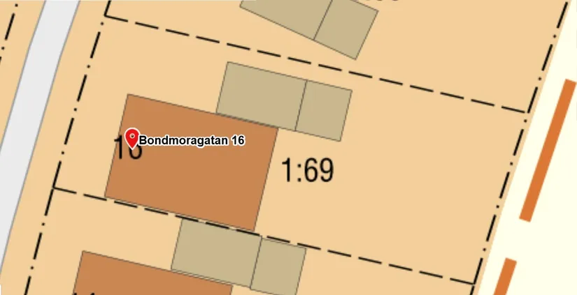 Villa, Bondmoragatan 16, Eds Allé, Upplands Väsby