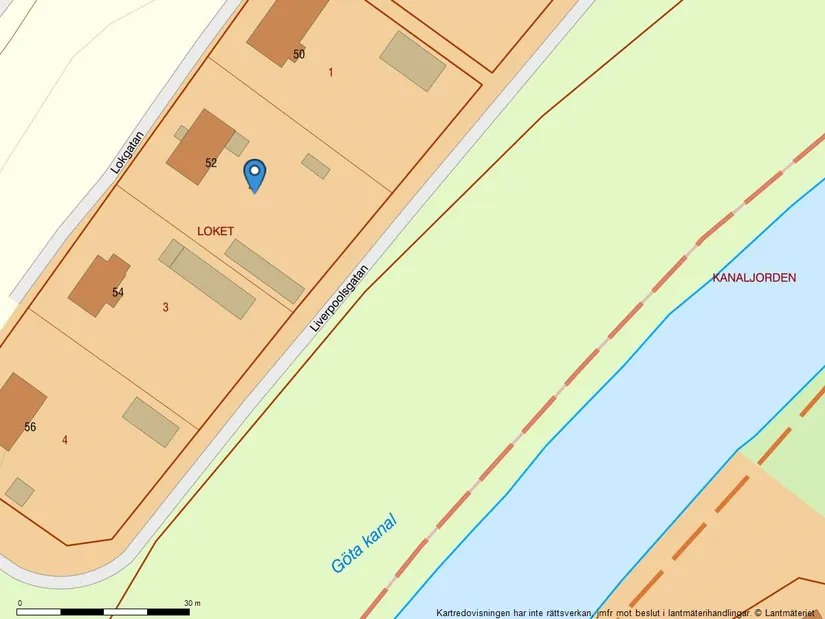 Villa, Liverpoolsgatan 52, Liverpoolsområdet , Motala