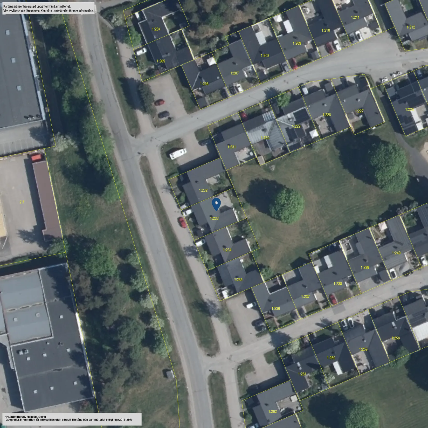Radhus, Lohäradsvägen 7, Skälby, Upplands Väsby