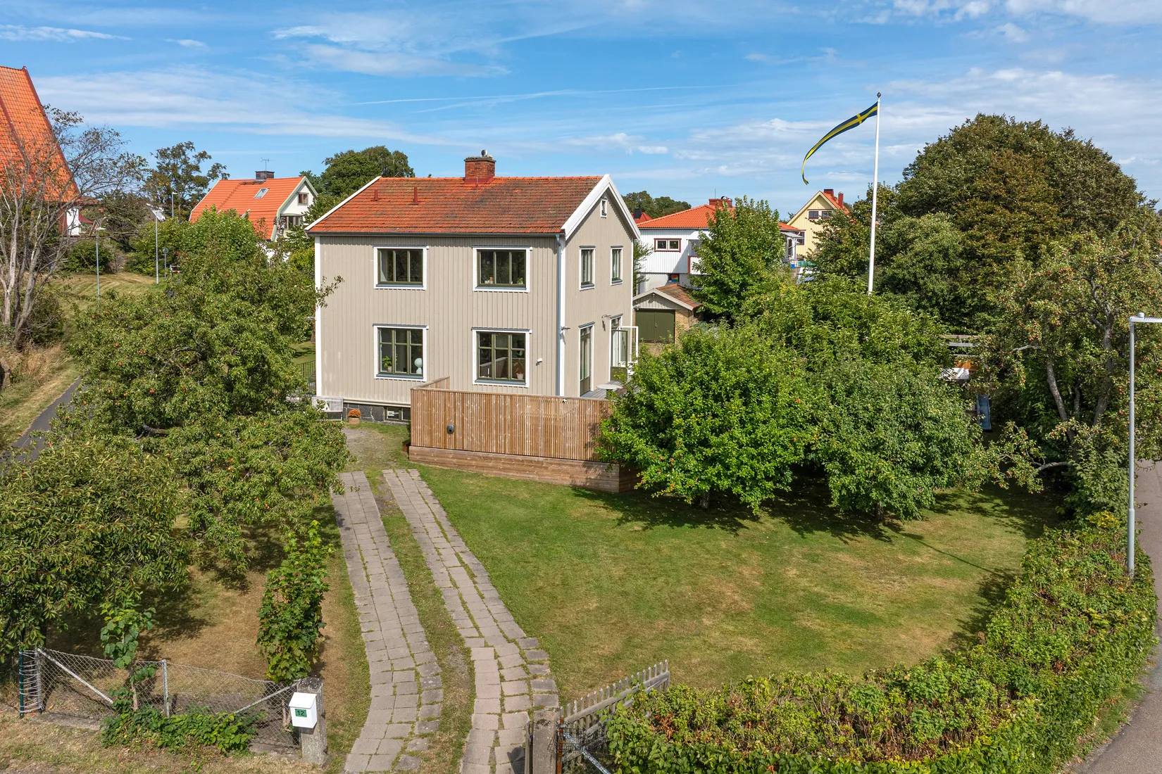Villa, Hagens kapellväg 12, Långedrag - Hagen, Göteborg