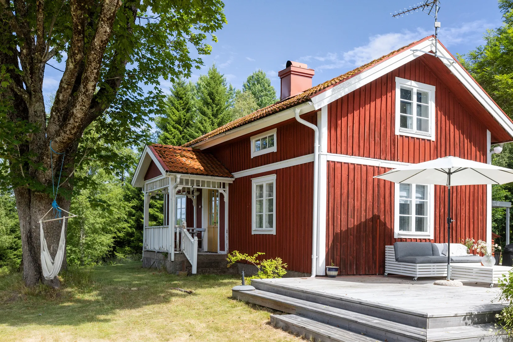Villa, Finnerödja Källtorp, Hävden, Laxå
