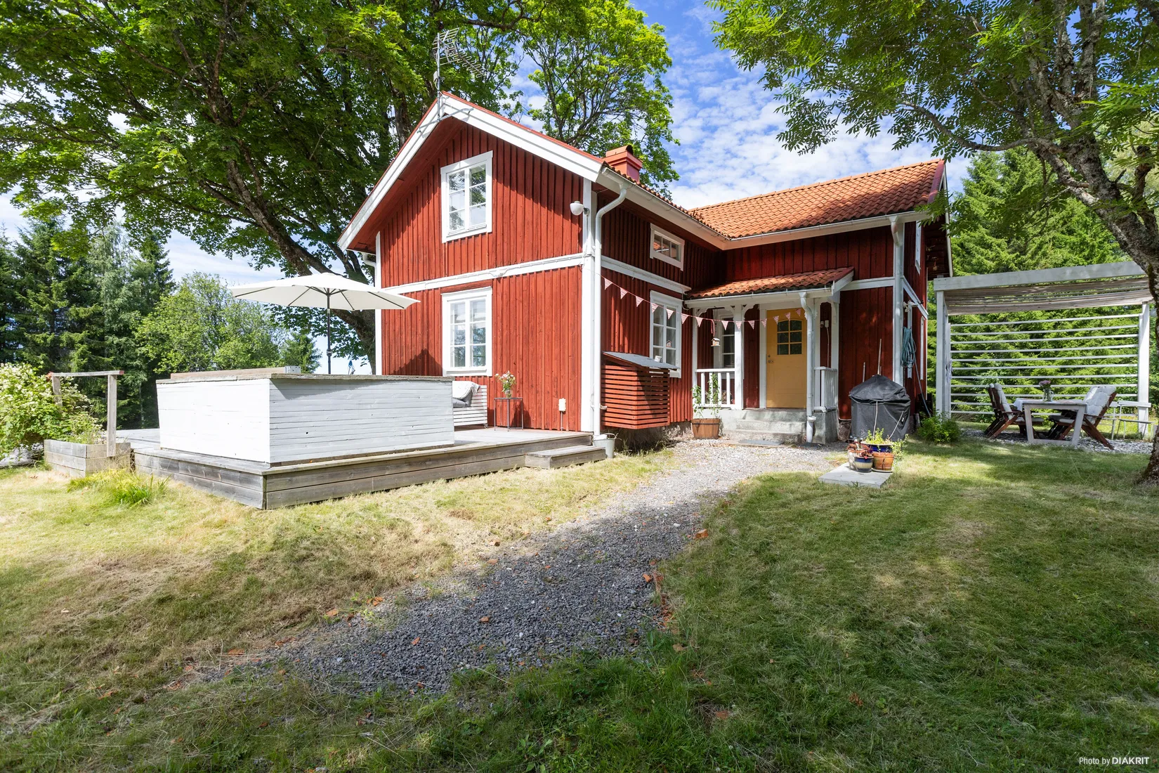 Villa, Finnerödja Källtorp, Hävden, Laxå