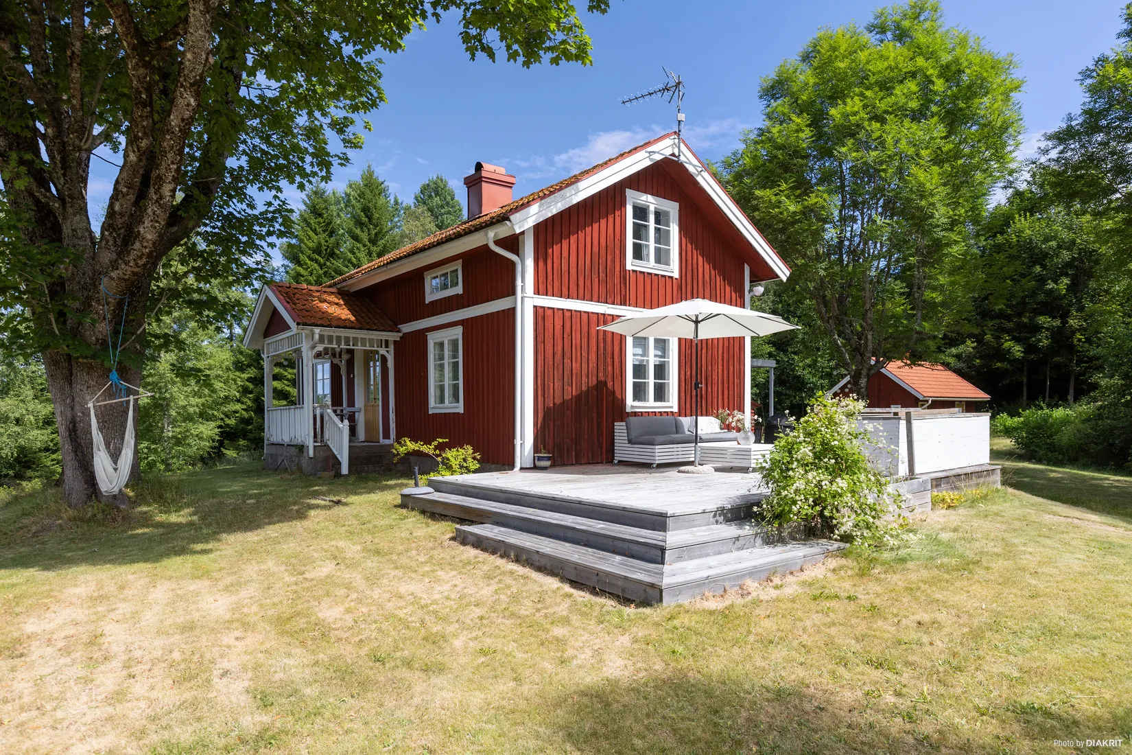 Villa, Finnerödja Källtorp, Hävden, Laxå