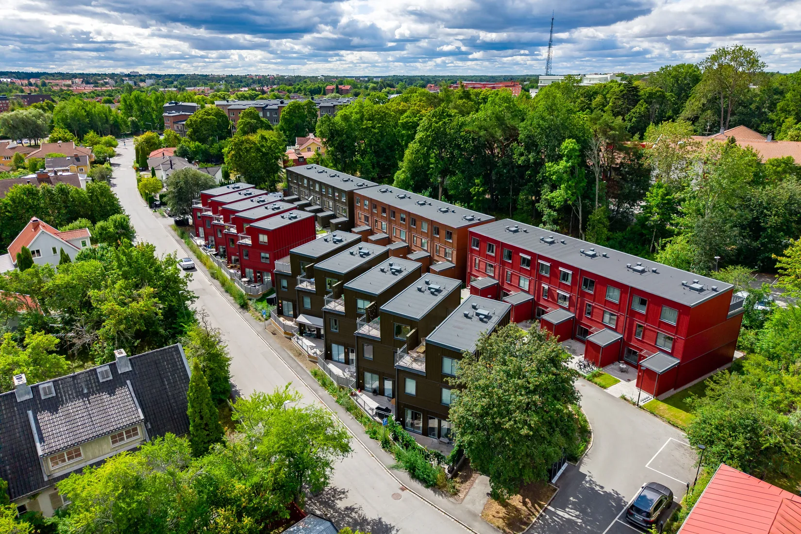 Radhus, Hildur Ottelinsgatan 12G, Rickomberga - Luthagen, Uppsala