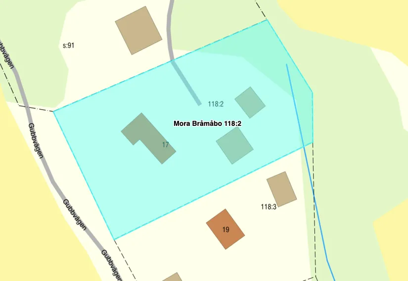 Villa, Gubbvägen 17, Sollerön, Mora