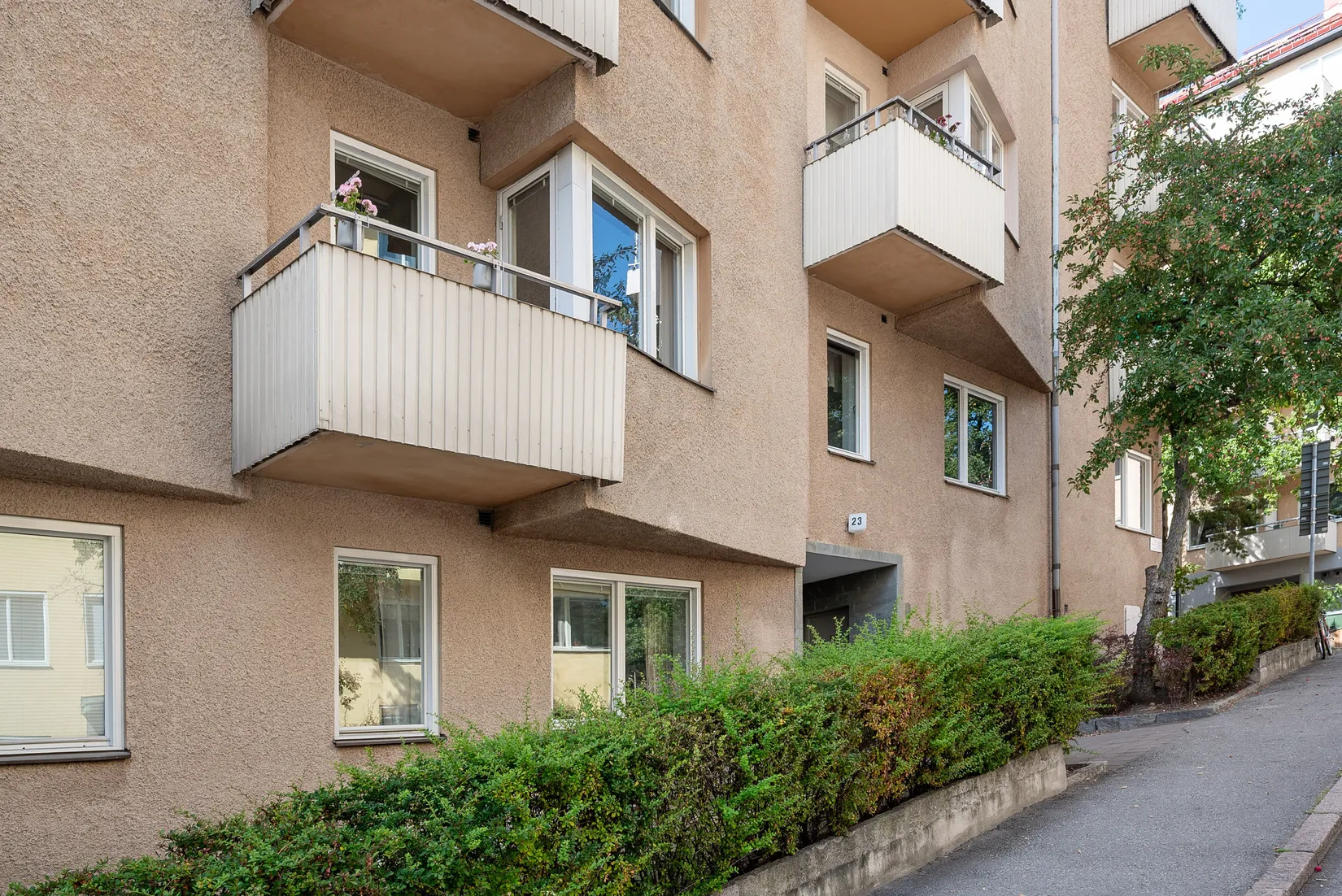 Bostadsrätt, Strålgatan 23, Lilla Essingen, Stockholm