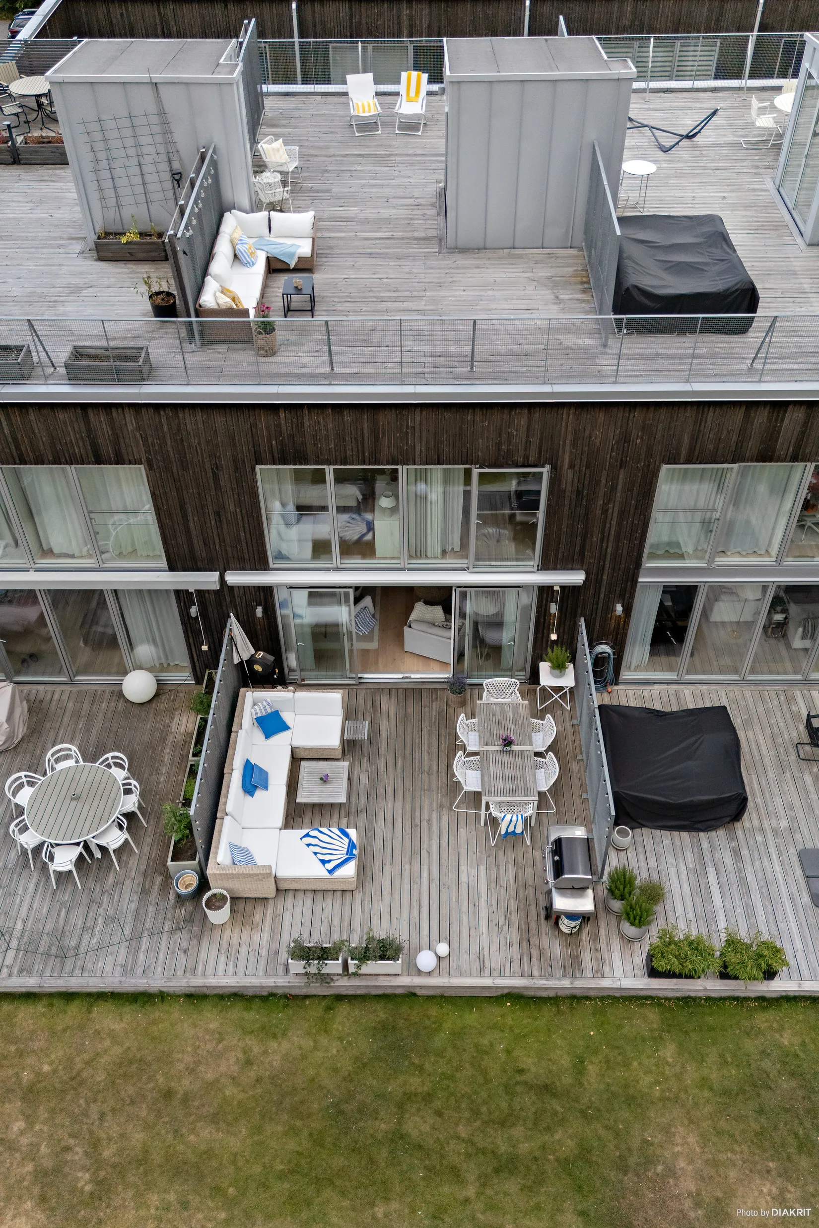 Radhus, Vasavägen 21b, Täby Kyrkby, Täby