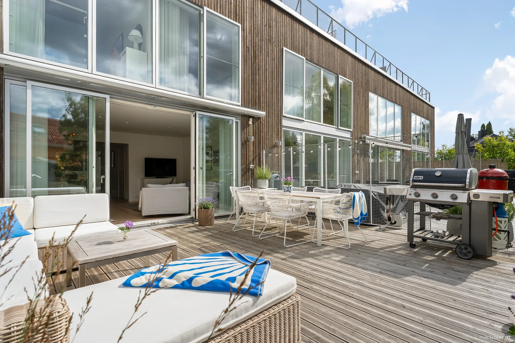 Radhus, Vasavägen 21b, Täby Kyrkby, Täby