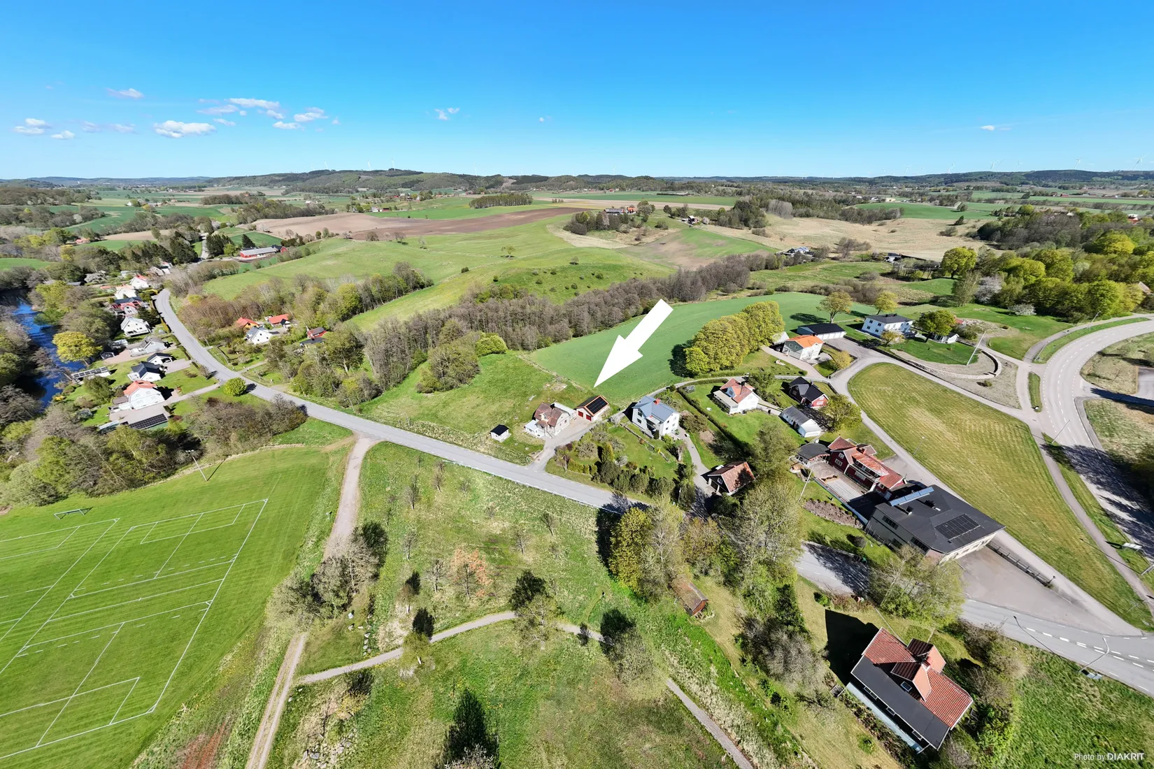 Villa, Norra vägen 1, Vessigebro, Falkenberg
