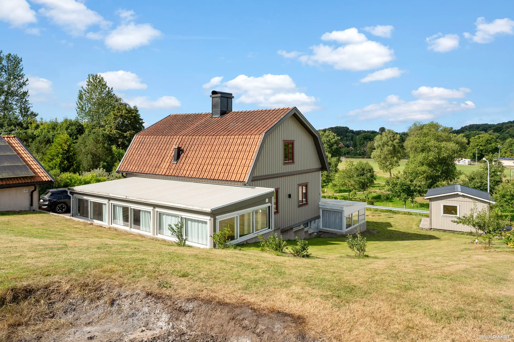 Villa, Norra vägen 1, Vessigebro, Falkenberg