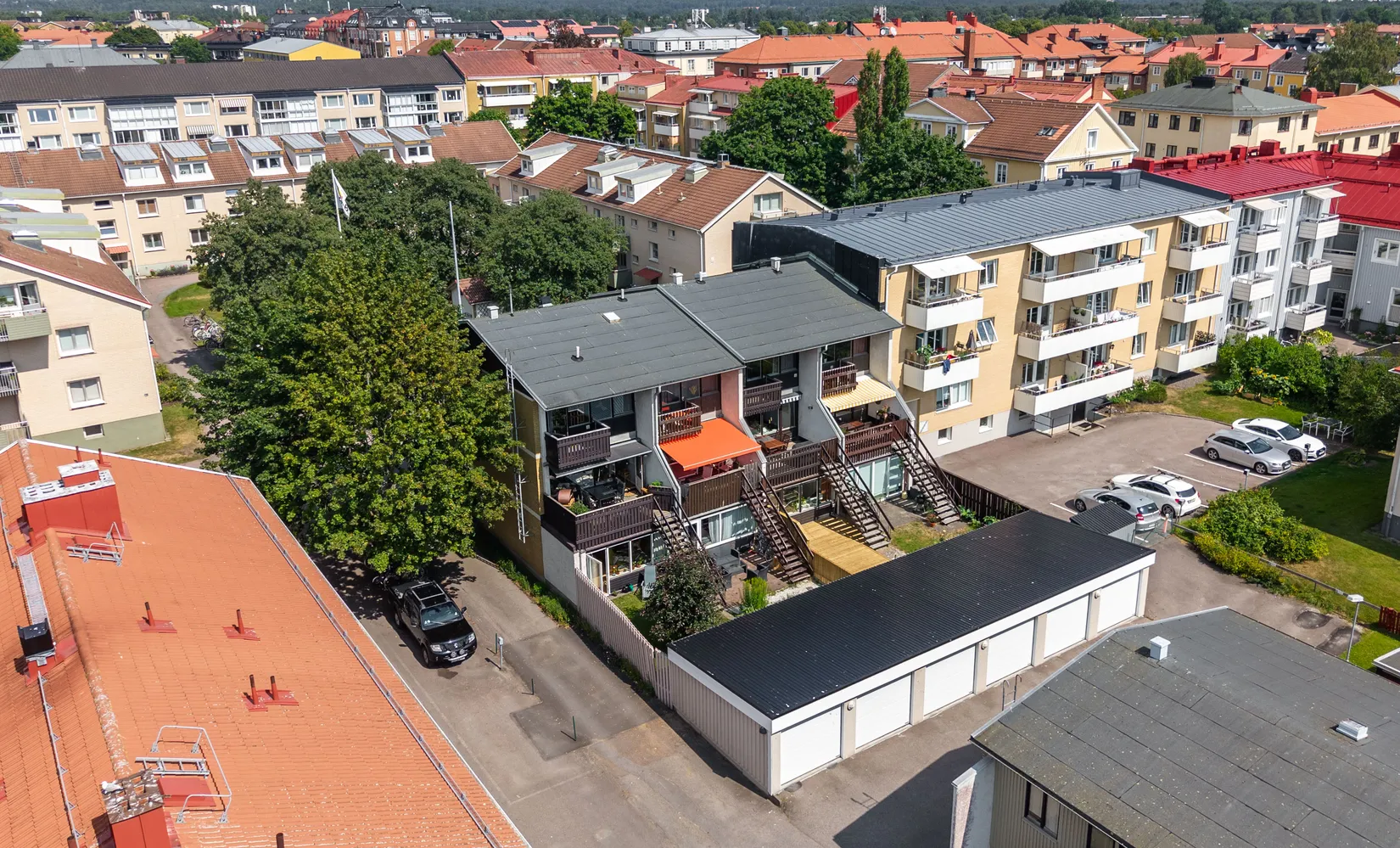 Radhus, Geijersgatan 17C, Herrhagen, Karlstad