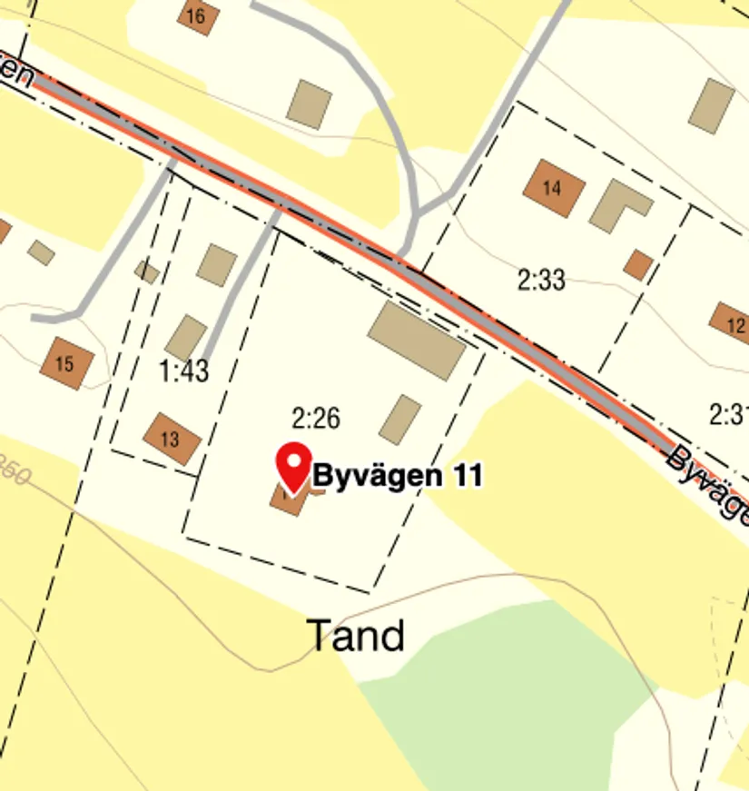 Villa, Byvägen 11, Aspås, Krokom