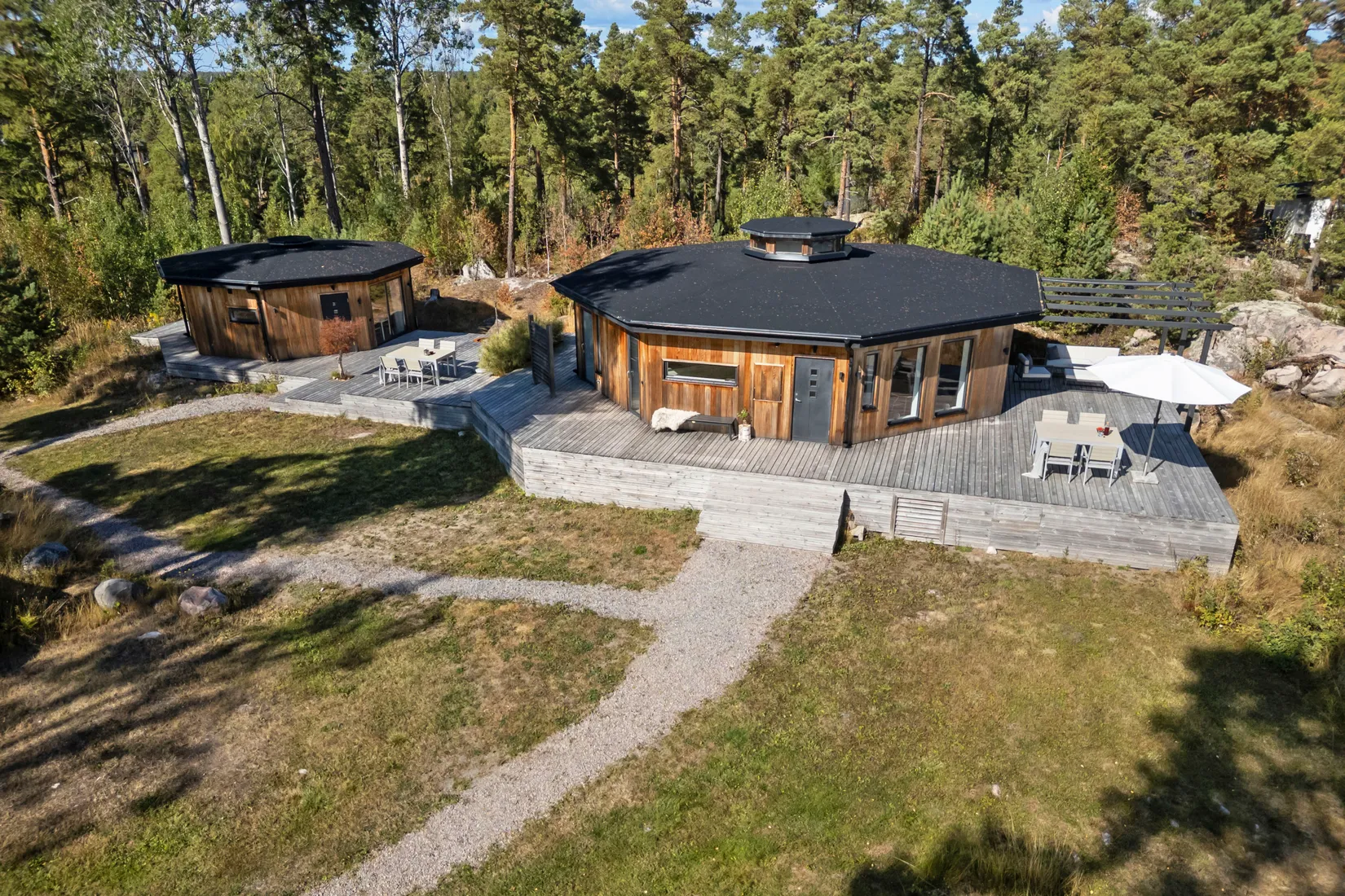 Fritidshus, Södra bergsvägen 1, Timrarön, Österåker