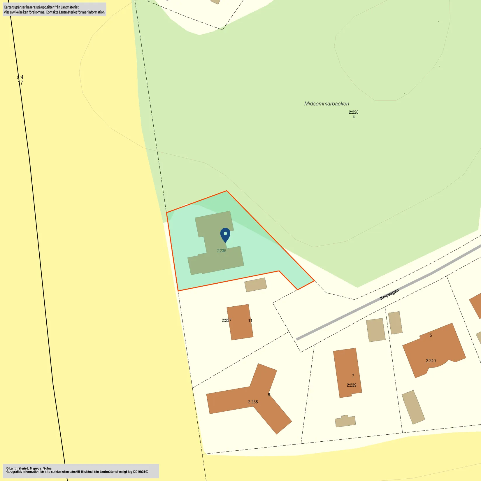 Villa, Knipvägen 13, Enköping