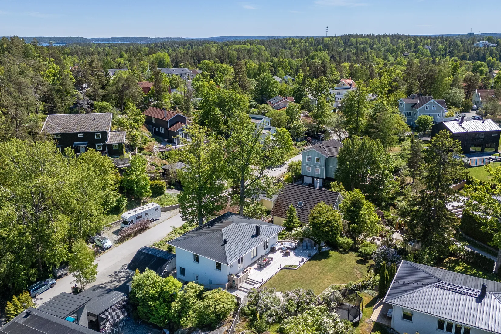 Villa, Fjällbrudens väg 8, Lännersta, Nacka
