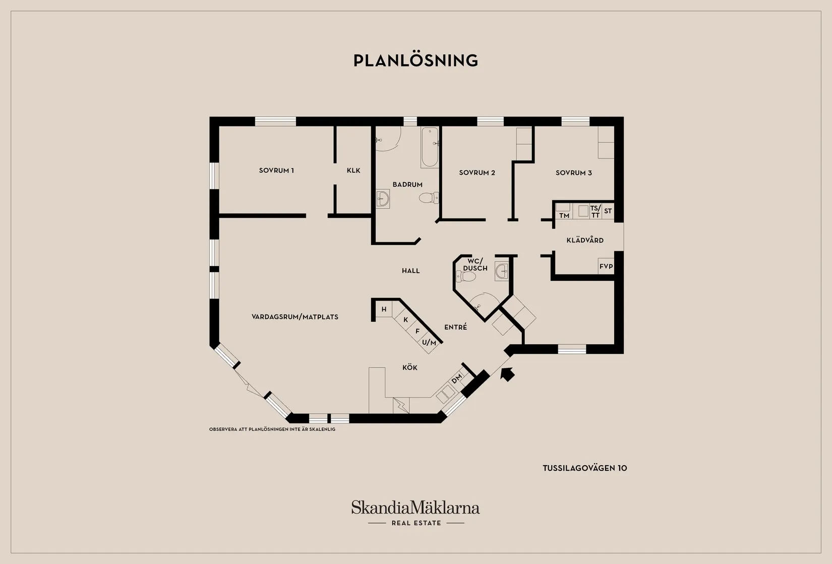 Villa, Tussilagovägen 10, Hyllinge, Åstorp