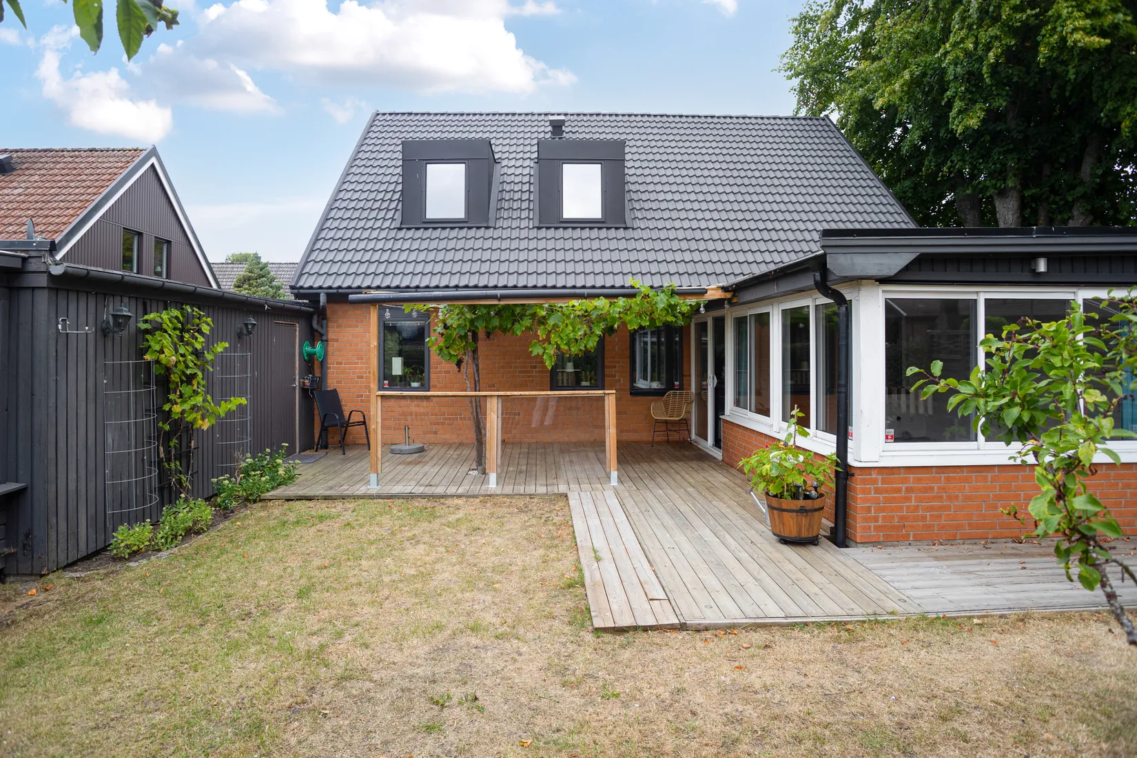 Villa, Banvallsvägen 44, Pilevall, Trelleborg
