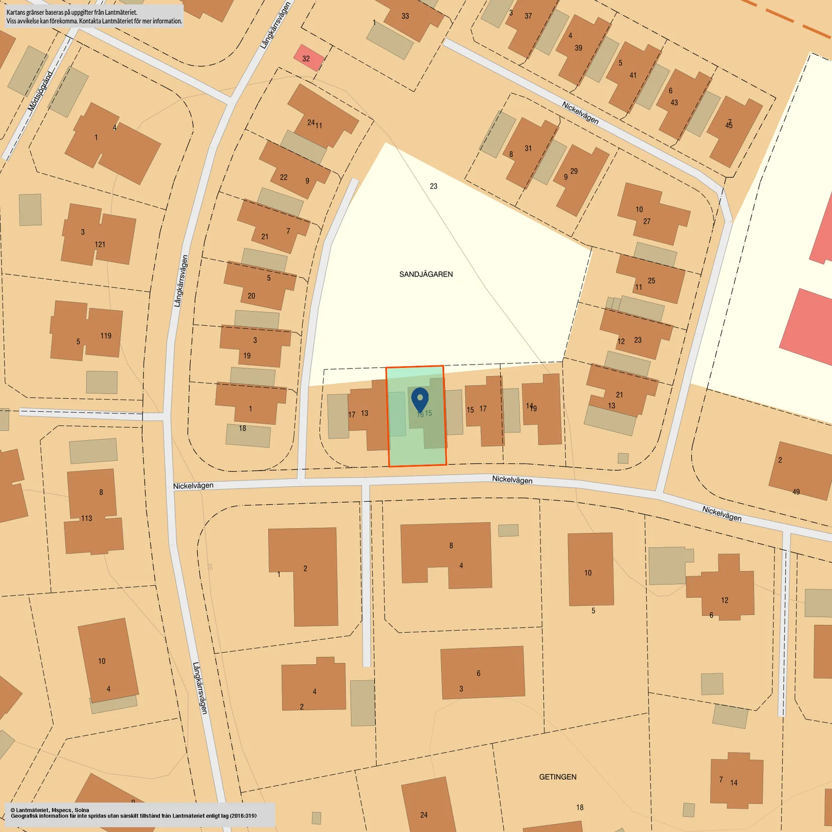 Radhus, Nickelvägen 15, Skarpäng, Täby