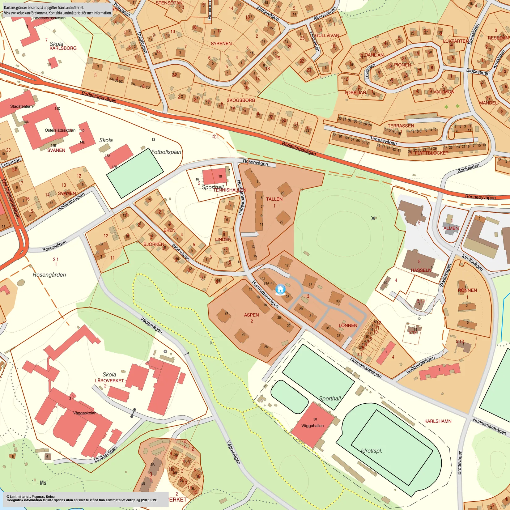 Bostadsrätt, Hunnemaravägen 23, Hunnemara, Karlshamn