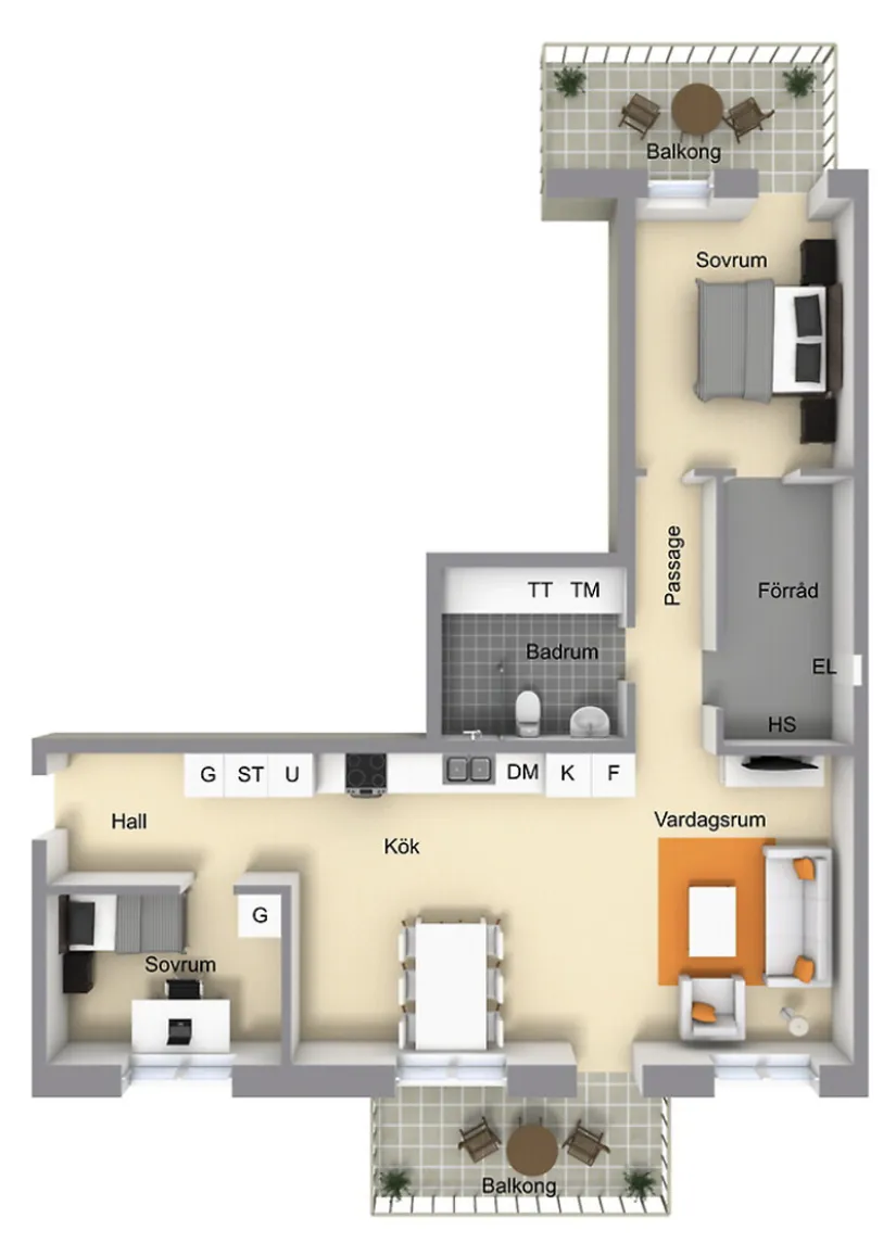 Bostadsrätt, Karlslundsvägen 14, Barkarbystaden, Järfälla