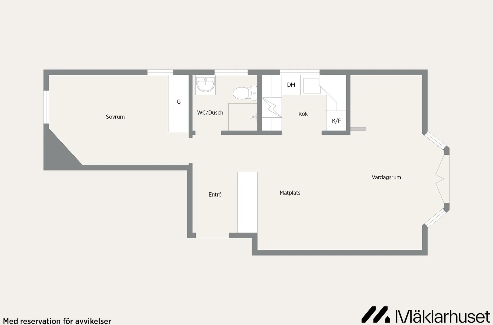 Bostadsrätt, Kristinagatan 5, Norrköping