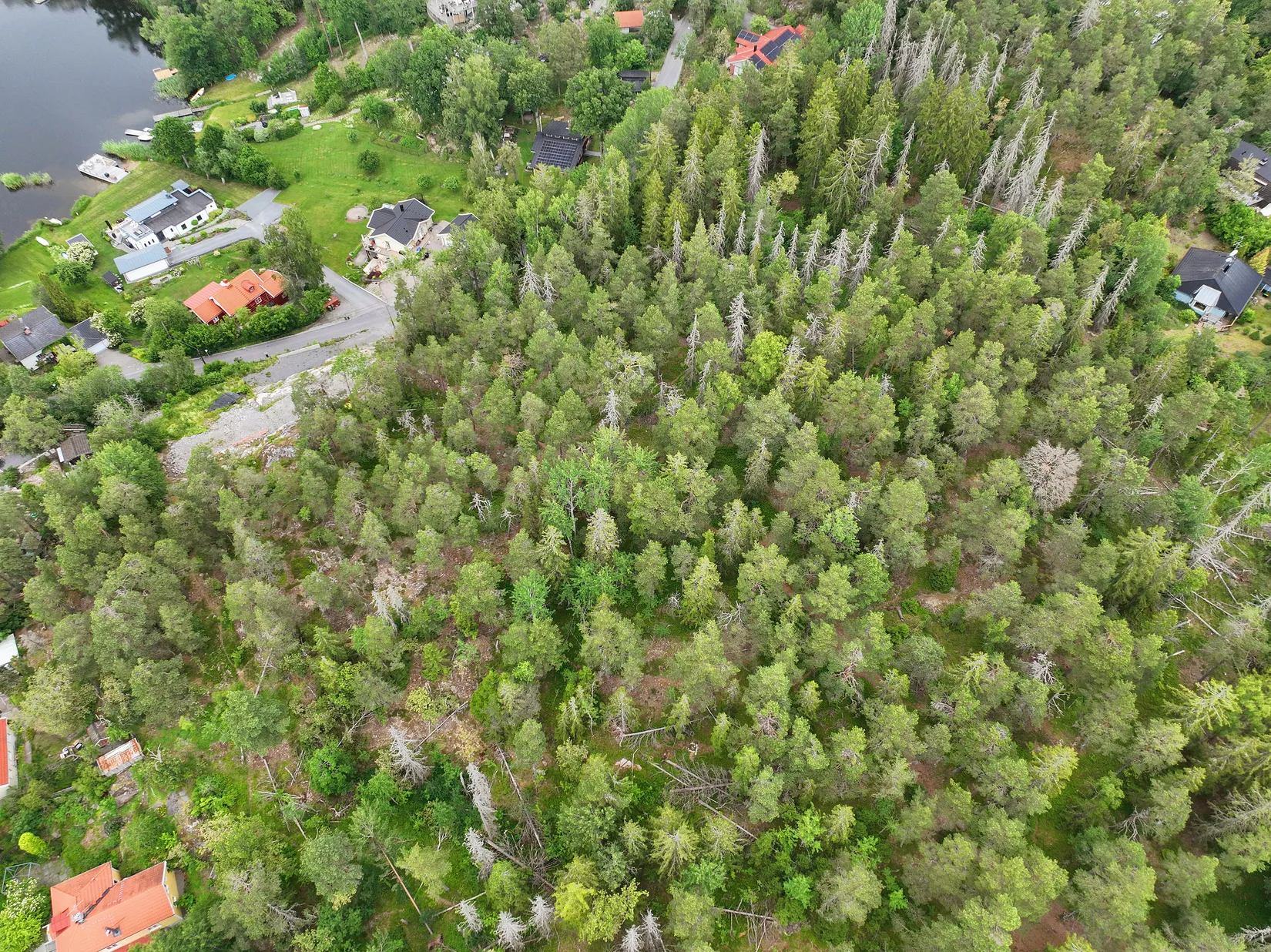 Tomt, Björkallén 40, Fållan, Huddinge