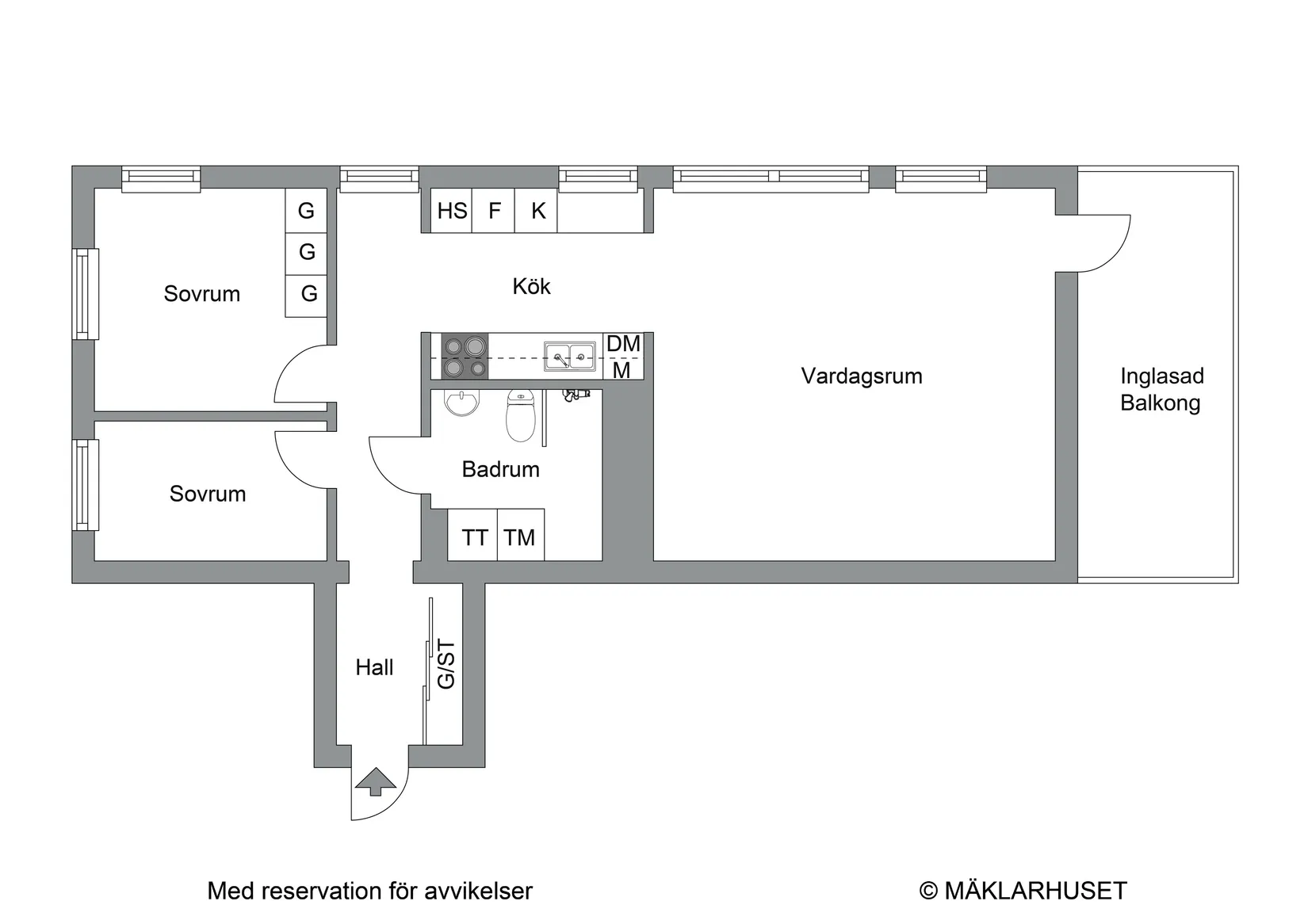 Bostadsrätt, Kolonnvägen 2, Haga Norra, Solna