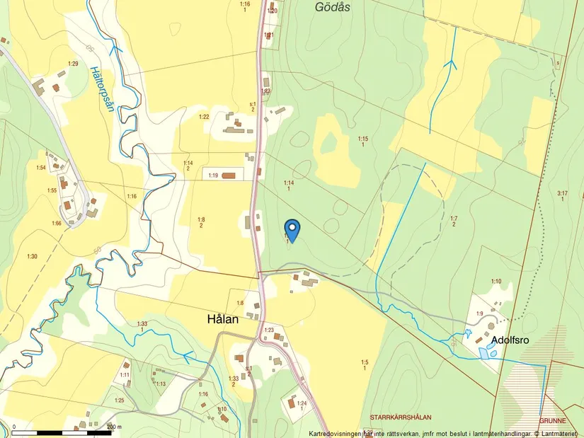 Gård/Skog, Uspastorp 150, Alafors, Ale