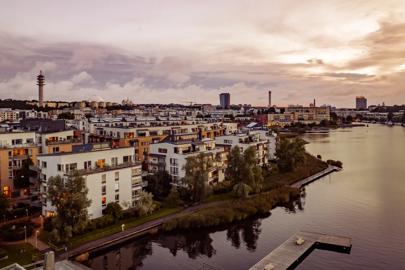 Bostadsrätt, Sickla kanalgata 4, Hammarby Sjöstad, Stockholm