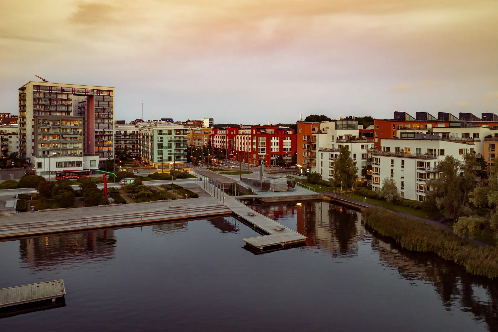 Bostadsrätt, Sickla kanalgata 4, Hammarby Sjöstad, Stockholm