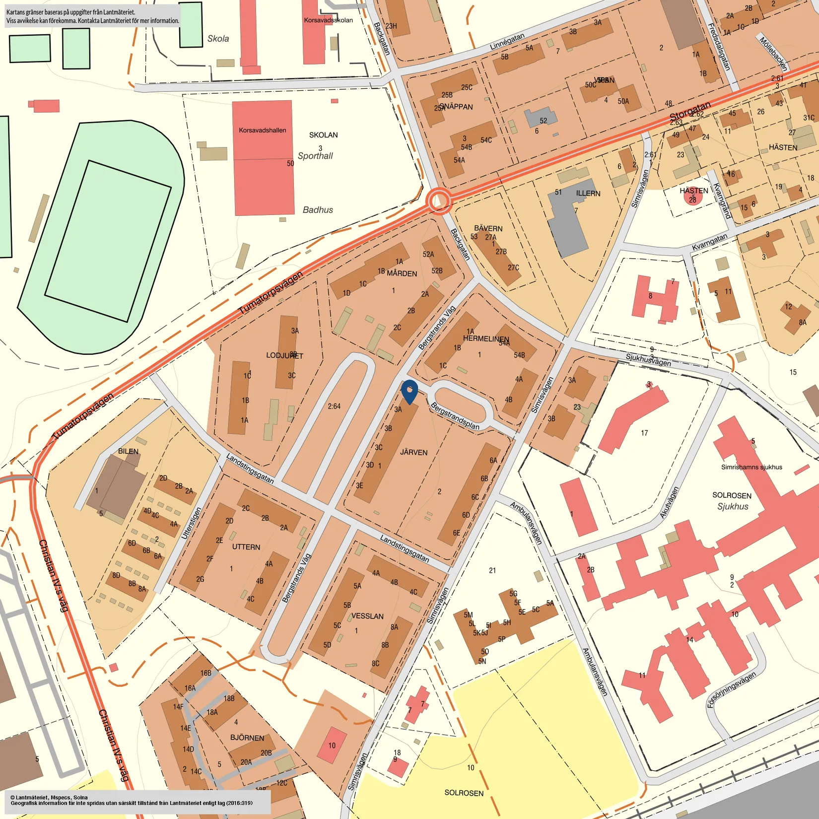Bostadsrätt, Bergstrands väg 3 A, Simrishamn