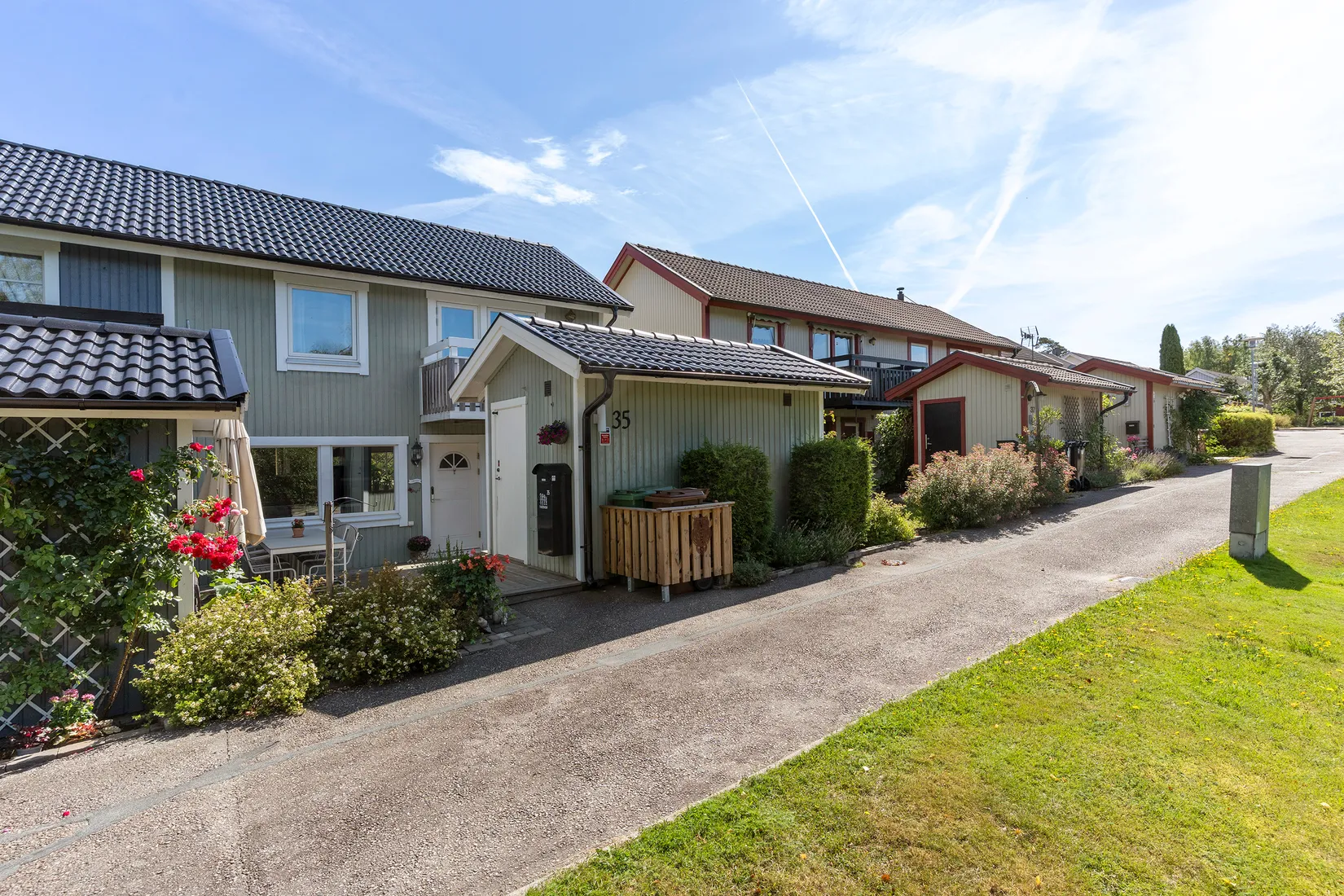 Radhus, Bistockvägen 35, Göta, Lilla Edet