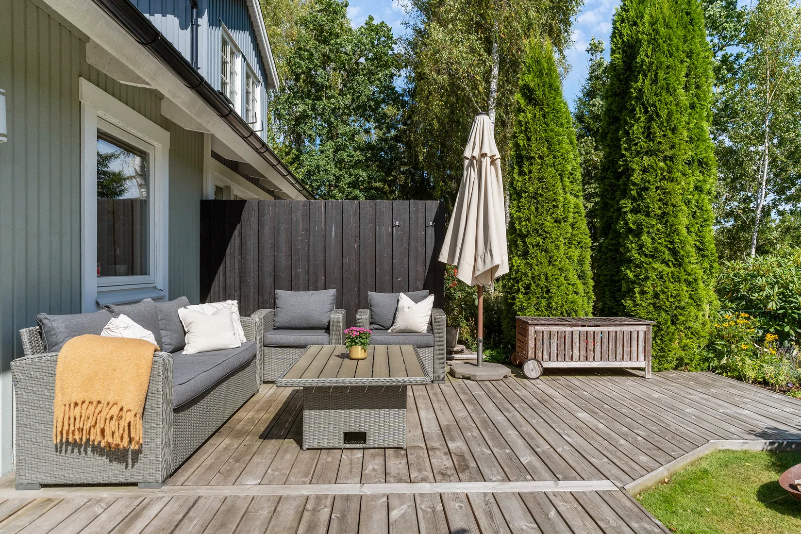 Radhus, Bistockvägen 35, Göta, Lilla Edet