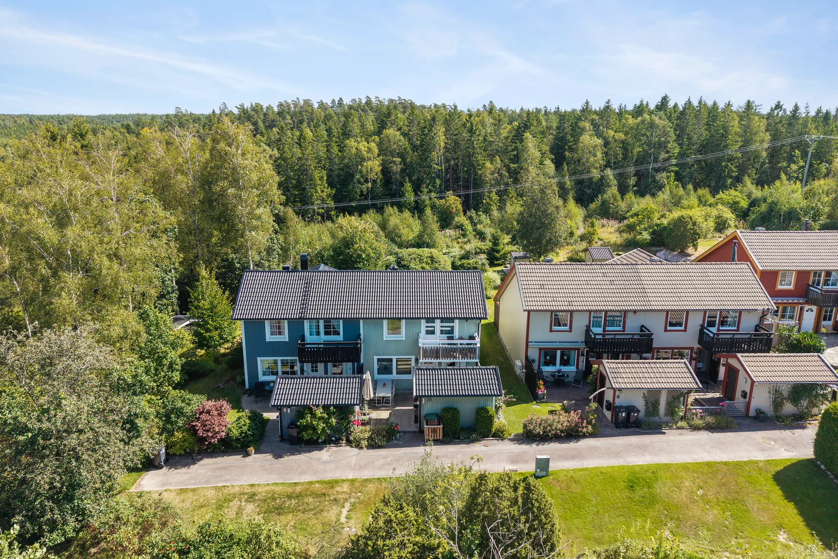 Radhus, Bistockvägen 35, Göta, Lilla Edet