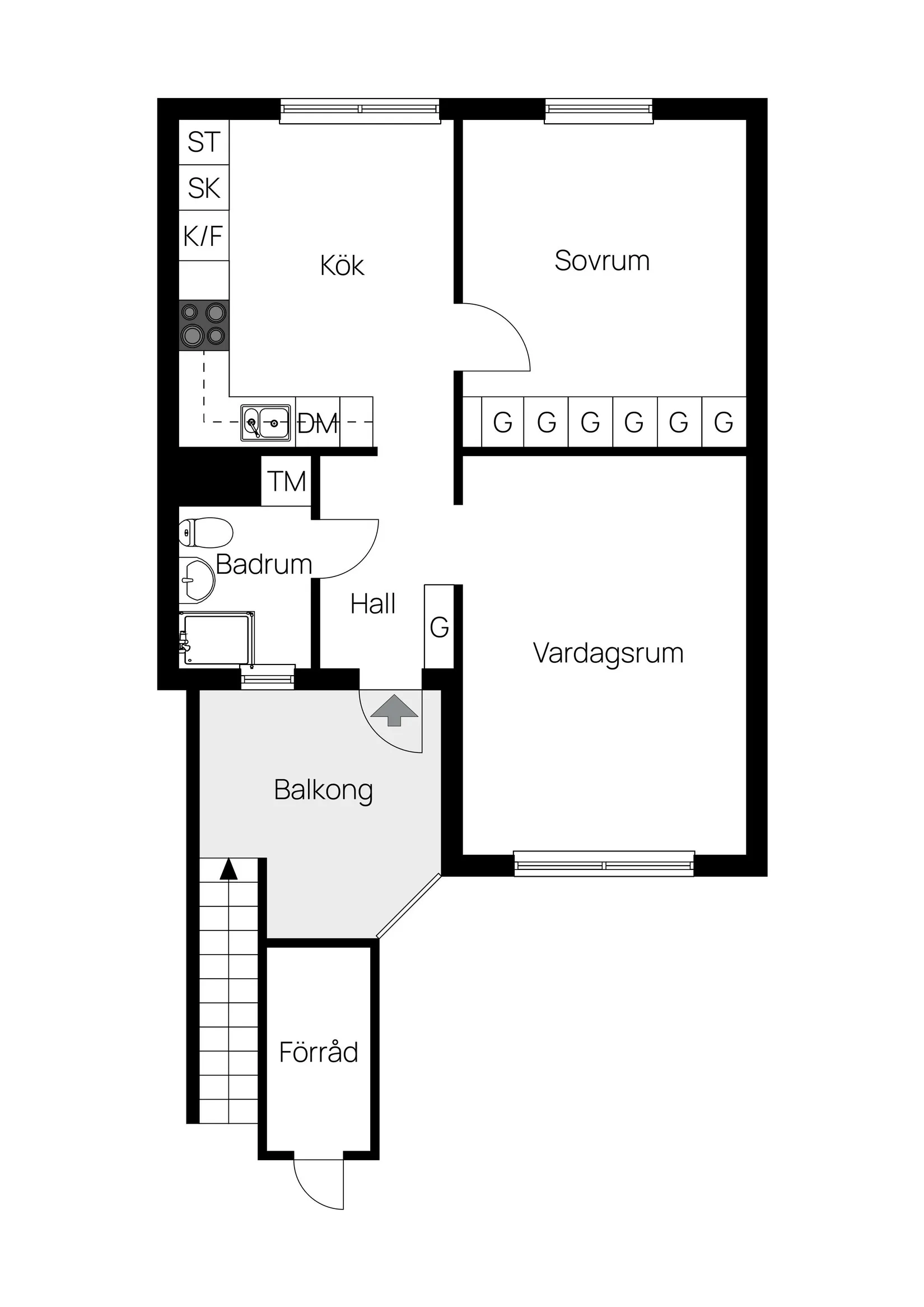 Bostadsrätt, Olov Hartmans väg 68, Sigtuna - Aludden, Sigtuna