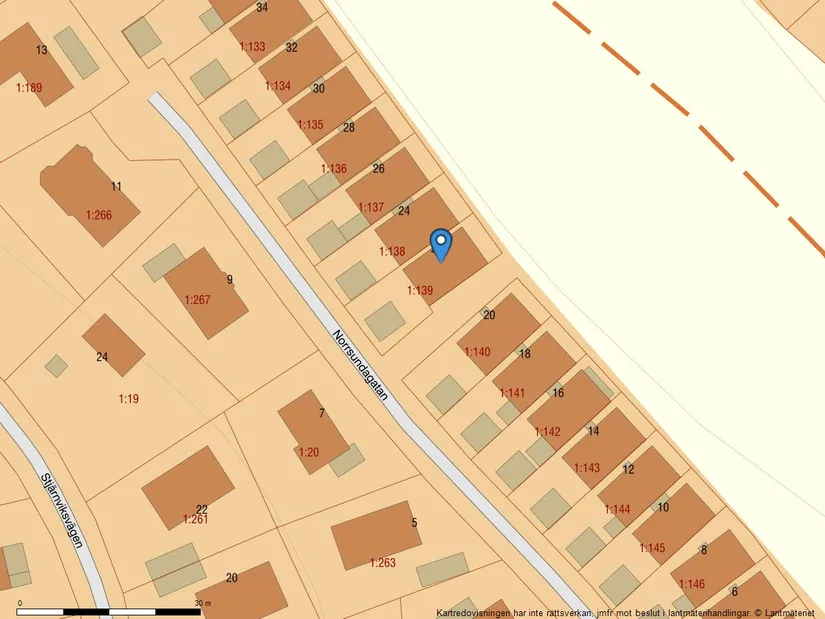 Radhus, Norrsundagränd 22, Brunnby Vik, Upplands Väsby