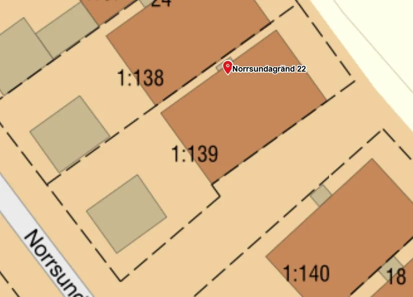 Radhus, Norrsundagränd 22, Brunnby Vik, Upplands Väsby