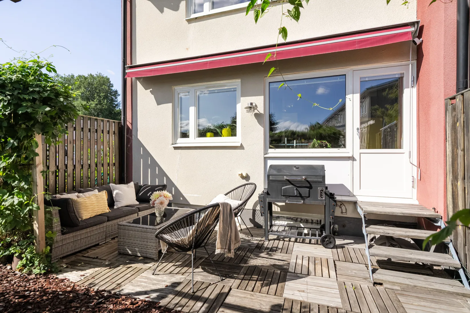 Radhus, Nyponvägen 3J, Fridhem, Gävle