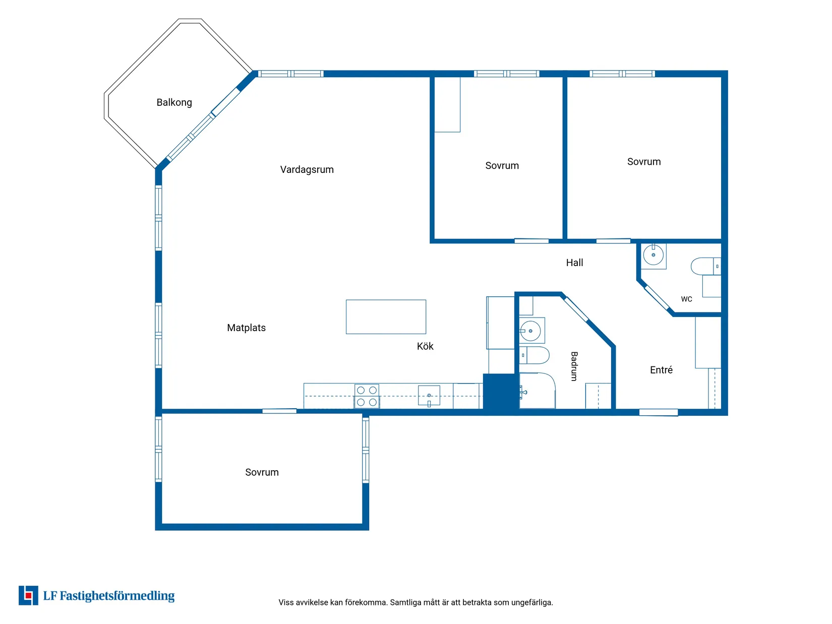 Bostadsrätt, Trädgårdsgatan 14, Sundsvall centrum, Sundsvall